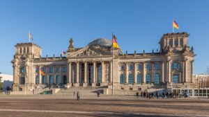 Reichstag - Tysklands parlamentsbygning. Copyright: Arild Vågen 